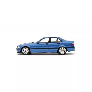 BMW E36 M3 BLUE 1995 OttO mobile 1:18 Resinemodell (Türen, Motorhaube... nicht zu öffnen!)